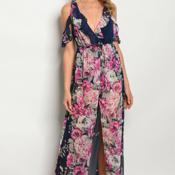 Floral Jumpsuit @Last Two - Picture 2 of 3